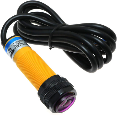 E-outstanding DC 6-36V 3 Wire NPN NO IR Photoelectric Sensor Switch 30cm Adjustable E3F-DS30C4...