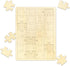 Blank Puzzle with 28 Pieces, Blank Wooden Jigsaw Puzzles with Puzzle Tray for Crafts & DIY, Make Your Own Puzzle 11.8x8.8 Inches...