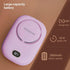 Portable Neck Fan, Handheld Mini Fan Small Personal Fan, Hand Held Fan USB Rechargeable Eyelash Fan for Kids Girls Boys Woman Man Home Outdoor Tra...