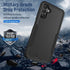 Aozuoton Galaxy A13 5G Case with Screen Protector, Full Body Protection Durable Rubber Cover Phone Case for Samsung, Black...