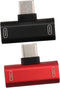 HOMSFOU 2pcs USB Typec Headphone Adapter USB-c to 3.5 Mm Headphone Jack Adapter USB Type c to Adapter Type c Adapter Dispenser Type- Charging Adap...