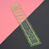 Quilting Sewing Ruler,5 x 30cm High Transparent Sewing Drawing Template Tailor Dressmaker Quilting Tool with Grid Lines for Designers Tailors Quil...