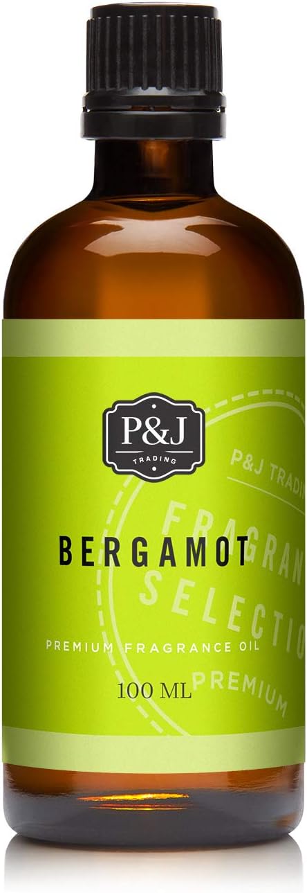 P&J Trading Fragrance Oil | Bergamot Oil 100ml - Candle Scents for Candle Making, Freshie Scents, Soap Making Supplies, Diffuser Oil Scents...