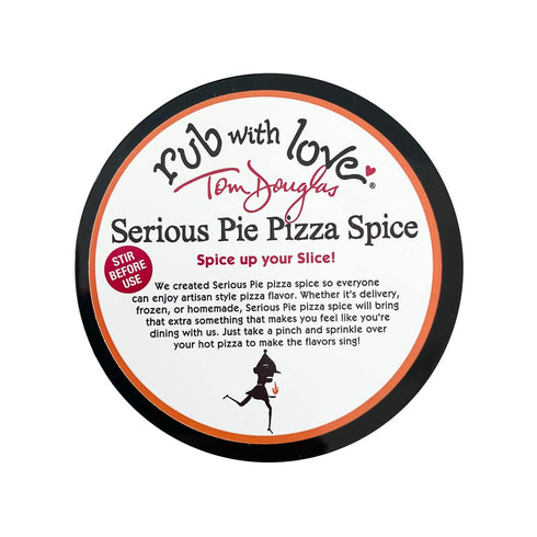 Rub with Love, Serious Pie Pizza Spice | 3.5 | Tom Douglas | Gluten-Free | All Natural Ingredients | No MSG...