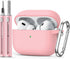 AirPods Pro 2nd/1st Gen Case Cover (2023/2022/2019) with Cleaner Kit,Soft Silicone Protective Cover for Apple AirPod Pro 2 Generation Charging Cas...
