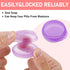 4 Pcs Mini Pill Organizer Small Pill Box Cute Portable Pill Case for Pocket Purse Travel Storage Containers Earplug Case Medicine Dispenser Vitami...