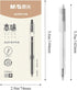 M&G Black ink Gel Pens 0.5mm, Retractable Pens, Fine Point Pens, Japanese-Style Gel Pen, Retractable Gel Pens Ideal for Office and School Supplies...
