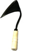 JGI HOMI 2 - Hoe Garden Tool for Weeding, Gardening, harvesting, and Planting, Korean Homi Hand Plow, Durable, Sharp, and Ergonomic...