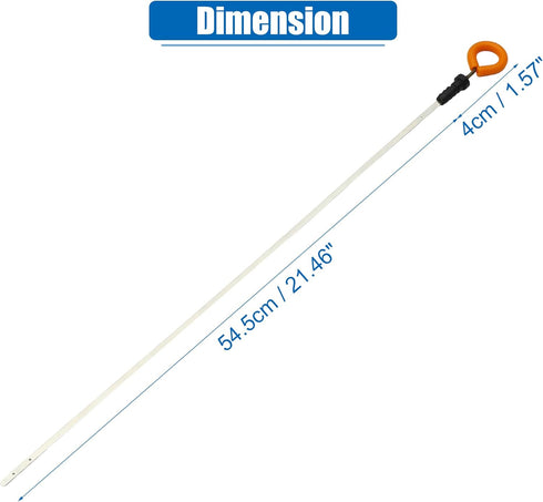 uxcell 1 Pcs Engine Oil Dipstick Engine Oil Fluid Level Dipstick for Honda Accord DX EX LX SE Value Package 2.3L L4 Gas 3.0L V6 No.15650P0A013...