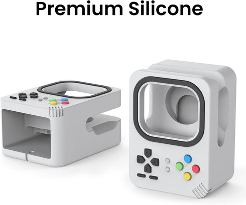 Delidigi iWatch Charger Stand for Apple Watch Ultra 2, Ultra, SE, Series 9 8 7 6 5 4 (49mm, 45mm, 44mm, 42mm, 41mm, 40mm, 38mm), Stable Silicone C...