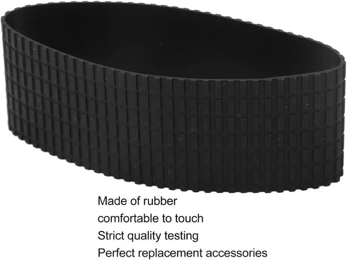 Lens Zoom Grip Rubber Ring, Lens Grip Rubber Circle Zoom Lens Ring Lens Replacement Parts Compatible with EF S 18?55mm F 3.5?5.6 is STM Lens...