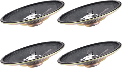 uxcell 3W 8 Ohm Micro Internal Speaker Magnet Loudspeaker 77mm Dia 4pcs...