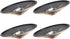 uxcell 3W 8 Ohm Micro Internal Speaker Magnet Loudspeaker 77mm Dia 4pcs...