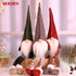 3pcs new Christmas decoration long legs Rudolph doll Christmas children gift hotel mall window decoration...