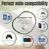 6.6FT VR Charger USB-C Charging Cable Cord Compatible with for Meta Quest 2/Oculus Quest 2/Quest 2 Pro Headset?Compatible with iPhone 15/iPhone 15...