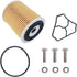 Engine Oil Filter With 3 packs Oil Cooler Bolts & include O-ring Rubber Housing Seal/Gasket Compatible with For Mini Cooper...