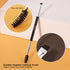 BEILI Eye Makeup Brushes 6pcs Eyeshadow Brushes Natural Goat Professional Makeup Brushes Set for Eyeshadow, Blending, Eyebrow, Highlighter...