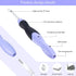 11 Sizes Lighted Crochet Hooks Set Rechargeable Crochet Hook Light Up Hooks with Case, Interchangeable Heads 2.5 mm to 8 mm for DIY Craft Supplies...