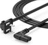 1.5M Replacement Charger Power Cord Fit for iRobot Roomba, 2 Prong 5 Feet AC Cable Replacement Power Cord for Home Base Charging Dock 500-900 Seri...