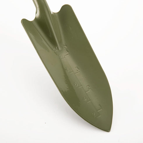 Worth Garden Transplanter Planting Trowel Shovel - Carbon Steel Hand Shovel Tool with TPR Ergonomic Grip for Gardening Weeding Transplanting and D...