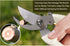 2Pcs Gardening, Flowers, Branches, Trimming Scissors, Stainless Steel Blade Scissors (Ivory White)...