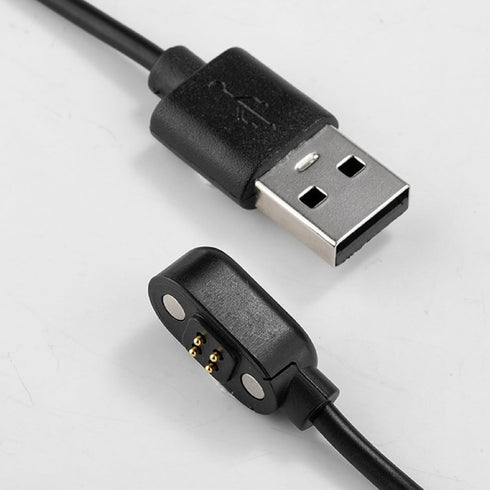 Replacement Magnetic Charging Cable for Bone Conduction Headphones, USB Charger Cord for 4-pin Interface Bone Conduction Headphones, Smartbands, a...