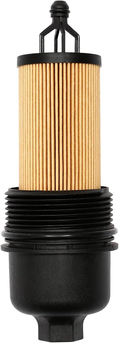 Oil Filter and Oil Filter Housing Cap Assembly ?Replacement For 2014-2020 Chrysler, Dodge, Ram 3.6L Vehicles ?Replaces# 68191350AA, 917-190, 68191...