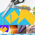 2 Pcs Pinking Shears, AIFUDA Zig Zag Scissors 5mm Craft Scissors Decorative Edge Comfort Grip Scrapbook Scissors for Sewing Fabric,Leather, Paper ...