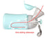 ONEDONE Portable Potty Baby Child Potty Urinal Emergency Toilet for Camping Car Travel and Kid Potty Pee Training (Blue)...