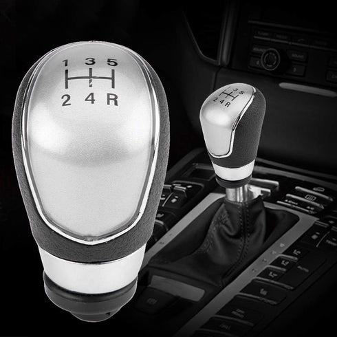 5 Gear Knob for Focus, Car 5 Speed Gear Shift Lever Knob Head for Focus Fiesta mk7 2008-2013...