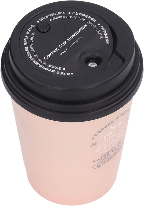 Zerodis Humidifier 300ml Car Humidifier Mini Desktop Humidifier Coffee Cup Shape Humidifier USB Humidifier()...