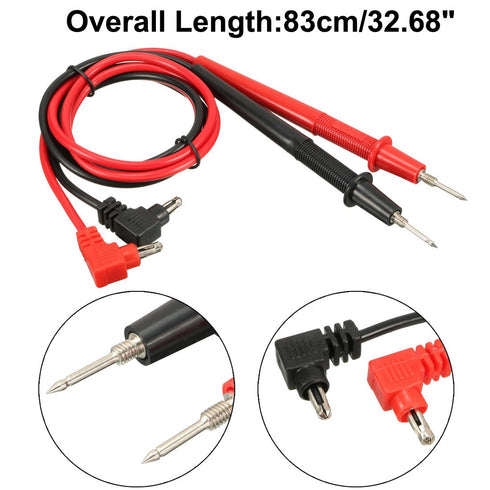 uxcell 2pcs 32.68'' Test Leads Probe for Digital Multimeters 1000V 10A 4mm Banana Plug...