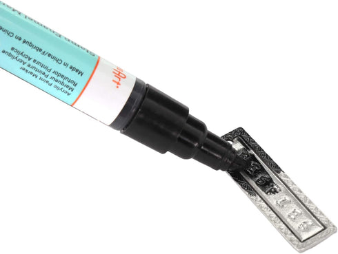 ImpressArt - Metal Stamp Enamel Marker for Metal Stamping & Engraving DIY Jewelry Acrylic Ink (Black)...