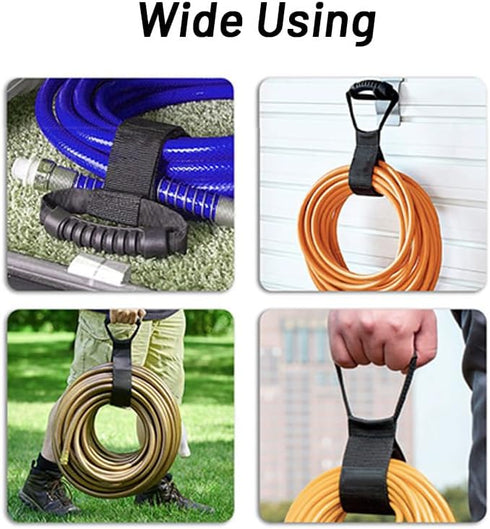 Cable Storage Straps - Garden Hose Storage Straps - Heavy-Duty Hook and Loop Straps, Garden Water Hoses and Garage Tool (1 Pack)...