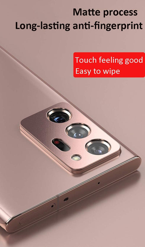 2 Pack Metal Camera Lens Protector for Samsung Note 20 Ultra, Galaxy Note 20 Ultra Camera Protector, Note20 Ultra 5G Camera Screen Protector Full ...