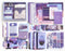 Huralona Scrapbooking Supplies Kit Aesthetic Scrapbook Kit with Scrapbook Stickers Washi Tapes Bullet Junk Journal Art Craft DIY Gift for Adult Te...