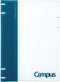 Kokuyo Campus 2x2 Ring Binder, Up to 40 Sheets, B5, for 26 Holes Loose Leaf Paper, Navy, Japan Import (RU-NP704DB)...