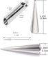 Stainless Steel Cream Horn Molds - 21 Pcs Cannoli Form Tubes & Conical Mold...