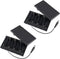 2Pcs 8 Slots AA Battery Holder Case Box 8 x 12V Battery Storage Box Battery Container Case with DC 5.5x2.1mm Male Connector and Cover ON/Off Switc...