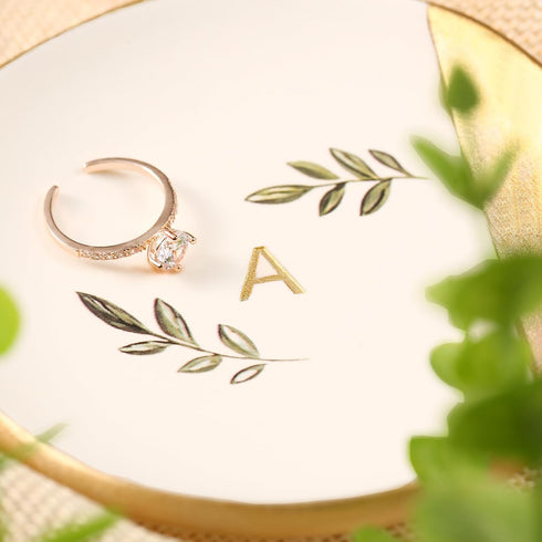 Initial Ring Dish, Jewelry Dish Tray, Ring Holder Dish, Trinket Tray, Ceramic Ring Tray, Personalized Engagement Gift for Her, Bridesmaid Gifts, B...