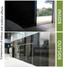 VELIMAX Static Cling Total Blackout Window Film Privacy Room Darkening Window Tint Black Window Cover 100% Light Blocking No Glue (29.5 x 78.7 inc...