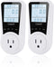 Watt Meter, Electricity Usage Monitor, Towallmark 2pcs Power Meter with Big LCD Display + Backlight, Power Consumption Monitor, Socket Meter, Kilo...