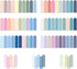 1200Pcs Clear Sticky Tabs, Writable Transparent Book Tab for Annotating Books, Reusable Page Markers Index Tab for Marking, Aesthetic Sticky Notes...