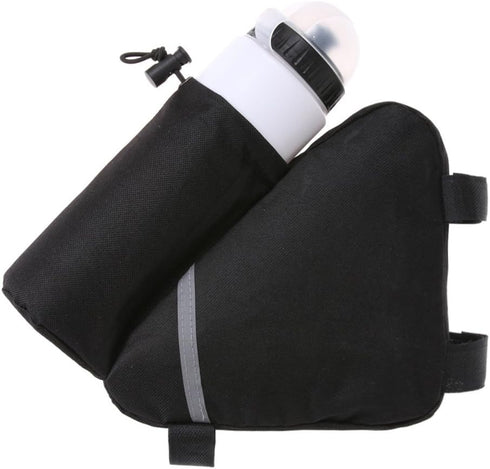 MOOCY Bike Frame Bag?Bike Storage Bag with Water Bottle Pouch Bicycle Frame Pouch Bag for MTB Road Bike Cycling Bike Accessories(Black)...