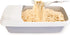 Microwave Pasta Cooker- No Waiting, No Mess, No Stick Microwave Pasta Cooker with Strainer Lid Ready In As Little As 10 Minutes for up to 4 Servin...