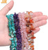 3-5mm GiveAbayite Gravel Chips Beads for Jewelry Making Freeform Blue Green 34" JOE FOREMAN...