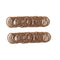 100 Pcs Baby Girls Hair Ties No Crease Hair Bands Elastic Ponytail Holders Thin Hair (2 mm x 2.5 cm,Light Brown)...