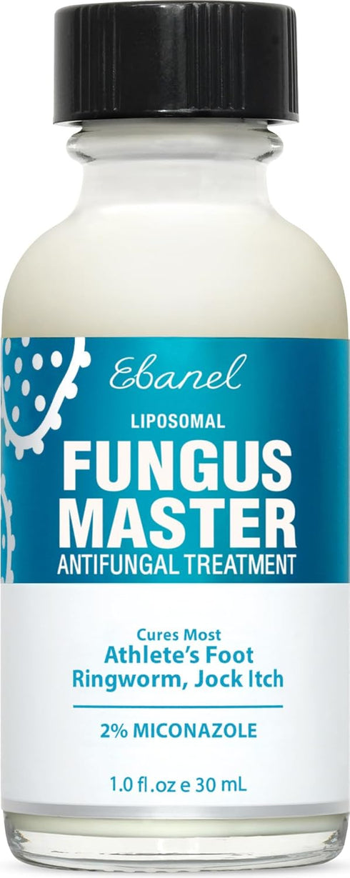Ebanel Athlete's Foot Fungus Treatment Extra Strength, Antifungal Cream with Miconazole, Undecylenic Acid, Tea Tree Oil, Treats Skin Fungi Leading...