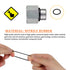 1200Pcs O Ring Kit 24 Sizes O Rings Assortment Rubber O-Ring Sealing Gasket Washer Seal Assortment Set NBR Metric O-Ring Assortment Kit for Plumbi...