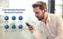 Okian Bluetooth Earpiece Headset for Phone Calls with Microphone for Work, includes Charge Level DIslplay, for Driving, Computer Tasks, includes C...